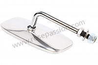 P1064732 - RÉTROVISEUR DE TABLEAU DE BORD SUR PIED RÉGLABLE 550 SPYDER POUR REPLICA / 356 SPEEDSTER pour Porsche 