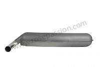 P106491 - Racing final silencer 1 x 70 mm outlet for Porsche 911 G • 1980 • 3.0sc • Coupe • Manual gearbox, 5 speed