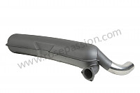 P106491 - Racing final silencer 1 x 70 mm outlet for Porsche 911 G • 1984 • 3.2 • Coupe • Manual gearbox, 5 speed