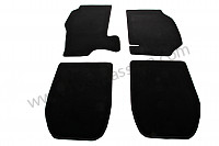 P106530 - Floor mat for Porsche 911 Turbo / 911T / GT2 / 965 • 1982 • 3.3 turbo • Coupe • Manual gearbox, 4 speed