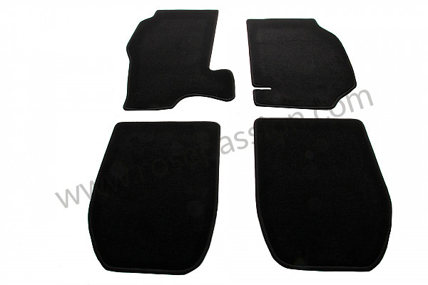 P106530 - Floor mat for Porsche 911 Turbo / 911T / GT2 / 965 • 1978 • 3.3 turbo • Coupe • Manual gearbox, 4 speed