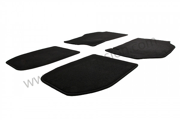 P106530 - Floor mat for Porsche 911 Turbo / 911T / GT2 / 965 • 1979 • 3.3 turbo • Coupe • Manual gearbox, 4 speed
