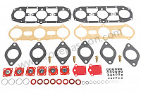 P1065463 - KIT DE REPARO DE CARBURADOR ZENITH 911 PARA DOIS CARBURADORES para Porsche 911 Classic • 1972 • 2.4t • Targa • Caixa manual 5 velocidades