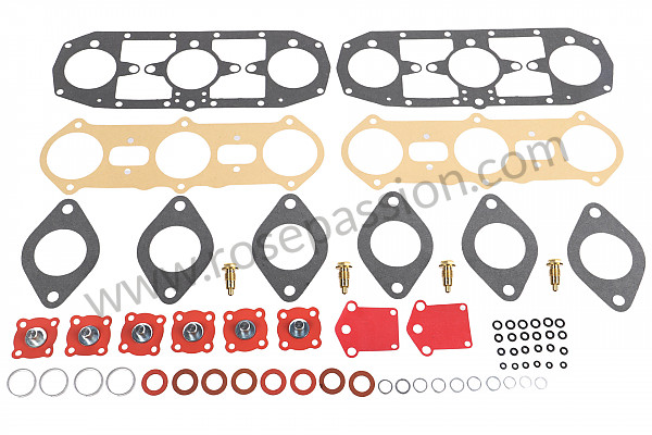 P1065463 - KIT DE REPARO DE CARBURADOR ZENITH 911 PARA DOIS CARBURADORES para Porsche 911 Classic • 1972 • 2.4t • Targa • Caixa manual 5 velocidades