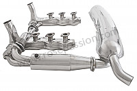 P106563 - Complete stainless steel exhaust kit as originally fitted for Porsche 911 G • 1977 • 2.7 • Coupe • Manual gearbox, 4 speed