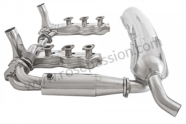 P106563 - Complete stainless steel exhaust kit as originally fitted for Porsche 911 G • 1979 • 3.0sc • Targa • Manual gearbox, 5 speed