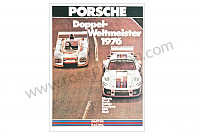 P106578 - Poster doppelweltmeister 1976 per Porsche 