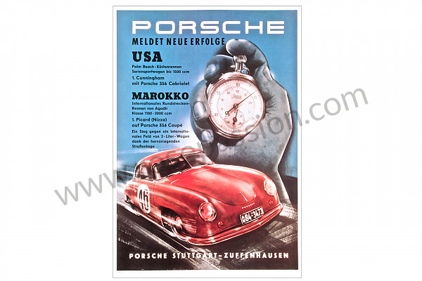 P106579 - Poster 356 1951 pour Porsche 