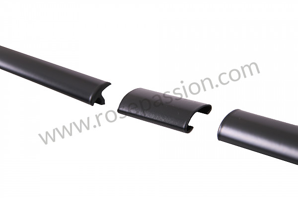 P106593 - Complete black windscreen moulding kit for Porsche 911 Classic • 1973 • 2.4t • Targa • Manual gearbox, 4 speed