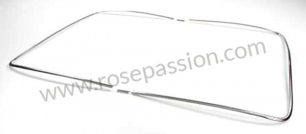 P106594 - Kit moulure de lunette arrière complet chrome 为了 Porsche 911 G • 1988 • 3.2 g50 • Coupe