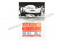 P106602 - Poster 1000km nurburgring pour Porsche 