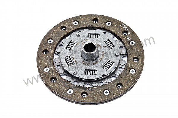 P106623 - Clutch plate for Porsche 356B T6 • 1962 • 1600 s (616 / 12 t6) • Roadster b t6 • Manual gearbox, 4 speed