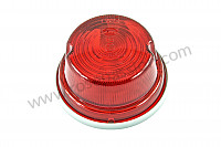 P106668 - One round red tail light for 911r for Porsche 911 Classic • 1972 • 2.4e • Targa • Automatic gearbox