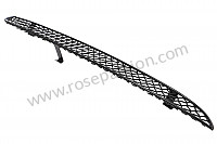 P1078902 - GRILLES DE JUPE ARRIERE AVEC CAPTEUR PARKING pour Porsche 