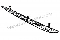 P1081973 - KIT COMPLET GRILLES DE PARE CHOC AVANT + JUPE ARRIERE + ENTREES AIR LATERALES ARRIERES  pour Porsche 