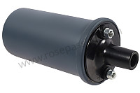 Bobine d'allumage 6 volts pour 356 6 volt (P1092350) pour Porsche 356A &bull; 1959 &bull; 1600 S (616 / 2 T2) &bull; Convertible D'a T2 &bull; Boite Manuelle 4 Vitesses