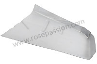T&ocirc;le de fermeture avant aile inf&eacute;rieur Avant droit (P1103399) pour Porsche 356A &bull; 1959 &bull; 1600 S (616 / 2 T2) &bull; Convertible D'a T2 &bull; Boite Manuelle 4 Vitesses