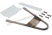 Crochet de remorquage pour 356a T2 et 356b T5 (P1103487) pour Porsche 356A &bull; 1959 &bull; 1600 S (616 / 2 T2) &bull; Convertible D'a T2 &bull; Boite Manuelle 4 Vitesses