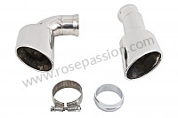 P111656 - 993 look double silencer tailpipes for Porsche 964 / 911 Carrera 2/4 • 1992 • 964 carrera 2 • Coupe • Automatic gearbox