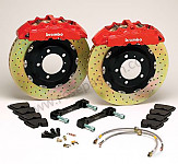 P111849 - Brembo gt2 380 mm large front brake kit with 8 pistons per caliper (requires 19" rims) for Porsche 996 / 911 Carrera • 2000 • 996 carrera 4 • Cabrio • Manual gearbox, 6 speed