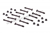 P111852 - Kit of sport connecting rod screws and nuts, 40% stronger for Porsche 964 / 911 Carrera 2/4 • 1994 • 964 carrera 2 • Targa • Automatic gearbox