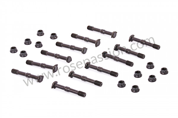 P111852 - Kit of sport connecting rod screws and nuts, 40% stronger for Porsche 964 / 911 Carrera 2/4 • 1994 • 964 carrera 2 • Targa • Automatic gearbox