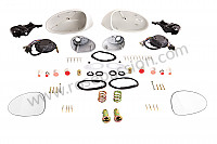 P111855 - Kit retrovisor eléctrico completo cup para Porsche 928 • 1993 • 928 gts • Coupe • Caja manual de 5 velocidades