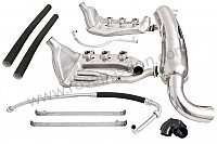 P111882 - Super sports stainless steel exhaust kit 2 x 84 mm outlets for Porsche 911 G • 1988 • 3.2 g50 • Cabrio • Manual gearbox, 5 speed