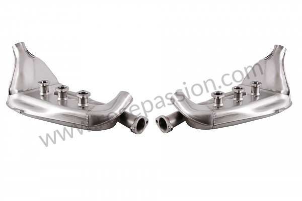 P111883 - Pair of stainless steel heat exchangers for Porsche 911 G • 1974 • 2.7 • Coupe • Manual gearbox, 5 speed