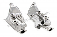 P111884 - Pair of stainless steel heat exchangers for Porsche 911 Classic • 1970 • 2.2s • Coupe • Manual gearbox, 5 speed