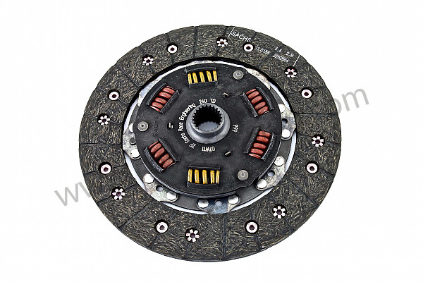 P111903 - Damped organic clutch disc for Porsche 