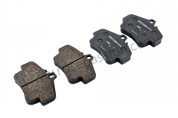 P112069 - Ferodo 2500 sports front brake pads for Porsche Boxster / 986 • 2001 • Boxster s 3.2 • Cabrio • Manual gearbox, 6 speed