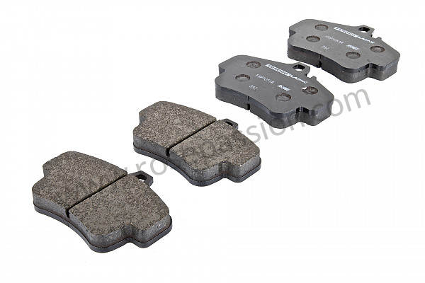P112070 - Ferodo 3000 sports front brake pads for Porsche 996 / 911 Carrera • 2000 • 996 carrera 4 • Coupe • Manual gearbox, 6 speed