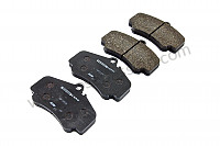 P112071 - Ferodo 2500 sports front brake pads for Porsche 996 Turbo / 996T / 911 Turbo / GT2 • 2005 • 996 turbo • Cabrio • Manual gearbox, 6 speed