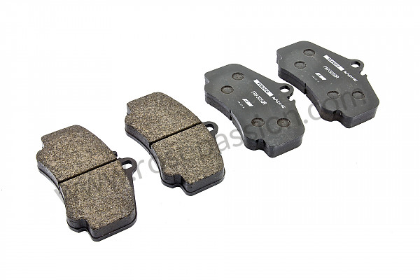 P112072 - Ferodo 3000 sports front brake pads for Porsche 996 Turbo / 996T / 911 Turbo / GT2 • 2003 • 996 turbo • Coupe • Manual gearbox, 6 speed