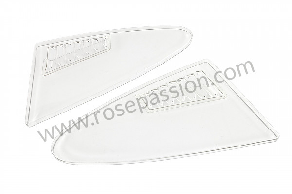 P112104 - Plexiglas rear quarter light for 911r (with opening and water recovery system, glued in place) for Porsche 911 Classic • 1969 • 2.0e • Targa • Manual gearbox, 5 speed