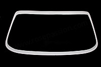 P112105 - Support for windscreen for Porsche 964 / 911 Carrera 2/4 • 1993 • 964 carrera 2 • Coupe • Manual gearbox, 5 speed