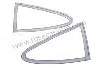 P112106 - Soporte de luna lateral para Porsche 964 / 911 Carrera 2/4 • 1991 • 964 carrera 4 • Targa • Caja manual de 5 velocidades