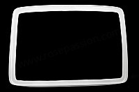 P112107 - Soporte de cristal trasero para Porsche 912 • 1966 • 912 1.6 • Coupe • Caja manual de 5 velocidades