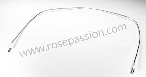 P112152 - Kit moulure chromée de lunette arrière pour Porsche 