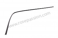 P112153 - Kit moldura negra de cristal trasero per Porsche 912 • 1968 • 912 1.6 • Targa • Cambio manuale 5 marce