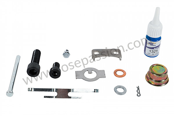 P112184 - 356 front brake modification kit for disc brake for Porsche 356 pré-a • 1954 • 1300 s (589 / 2) • Speedster pré a • Manual gearbox, 4 speed