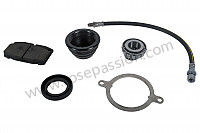 P112184 - 356 front brake modification kit for disc brake for Porsche 356a • 1956 • 1600 s (616 / 2) • Cabrio a t1 • Manual gearbox, 4 speed