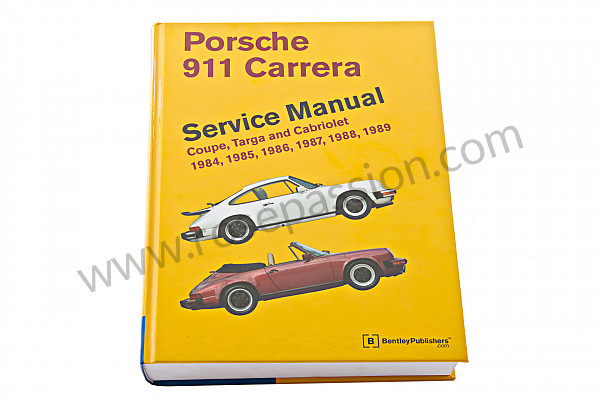 P112204 - Livre technique pour Porsche 911 G • 1988 • 3.2 g50 • Targa • Boite manuelle 5 vitesses