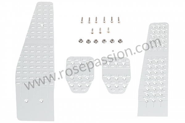 P112211 - Kit conjunto de pedales de aluminio para Porsche 993 / 911 Carrera • 1995 • 993 rs • Coupe • Caja manual de 6 velocidades
