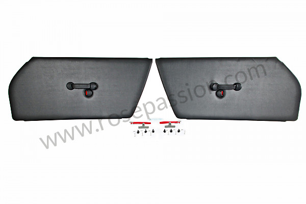 P112261 - Pair of rs92 imitation leather door panels for Porsche 911 Classic • 1972 • 2.4t • Coupe • Manual gearbox, 4 speed
