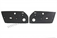 P112261 - Pair of rs92 imitation leather door panels for Porsche 912 • 1967 • 912 1.6 • Targa • Manual gearbox, 4 speed