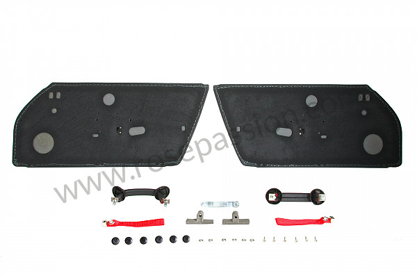 P112266 - Pair of rs92 leather door panels for Porsche 912 • 1968 • 912 1.6 • Targa • Manual gearbox, 5 speed