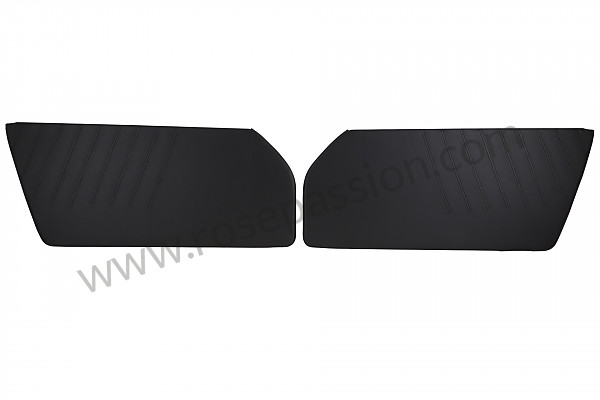 P112269 - Pair of imitation leather door panels for Porsche 911 G • 1975 • 2.7s • Targa • Automatic gearbox