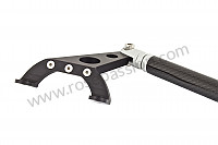 P116110 - Carbon fibre spacer bar for Porsche 996 Turbo / 996T / 911 Turbo / GT2 • 2004 • 996 turbo • Cabrio • Automatic gearbox